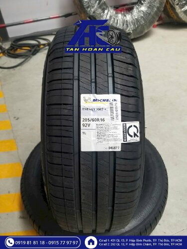 Lốp Michelin Energy XM2+ 205/60R16 92V - THC370