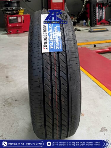 Lốp Bridgestone Turanza T005A 215/60R17 096H - THC556 - Ô Tô Tân Hoàn Cầu