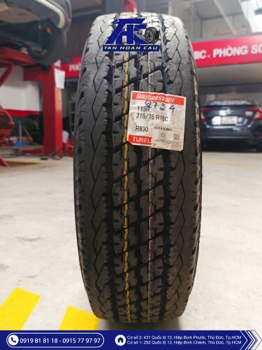 Lốp Bridgestone Duravis R630 215/75R16C 113R - THC540