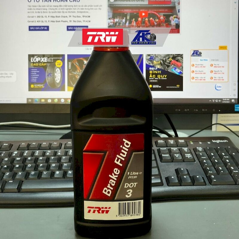 Dầu thắng DOT 3 Brake Fluid 1L - THC417