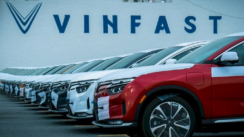 Ô tô Vinfast xuất sang Mỹ