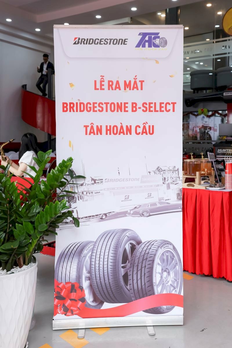 Bridgestone B-Select Tân Hoàn Cầu Đại lý Bridgestone lốp xe, vỏ lốp chính hãng