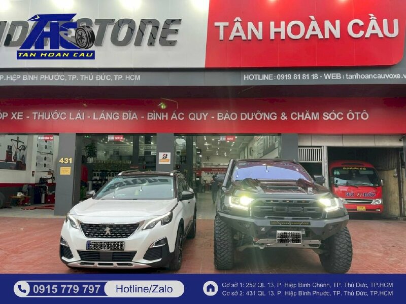 Giá lốp xe Peugeot Bridgestone, Michelin theo kích thước, size chuẩn thông số lốp theo xe và địa chỉ thay lốp tại Thủ Đức, TPHCM