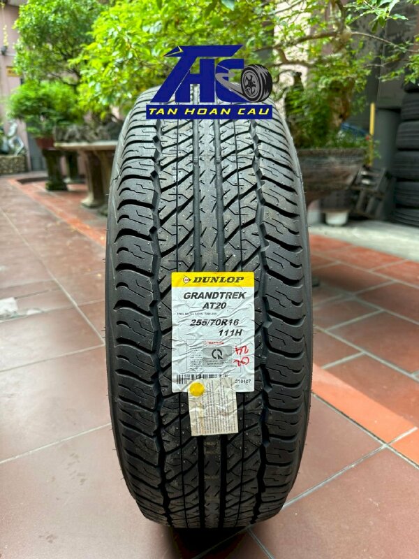 Lốp Dunlop 255/70R16 AT22 - THC557 - Ô Tô Tân Hoàn Cầu