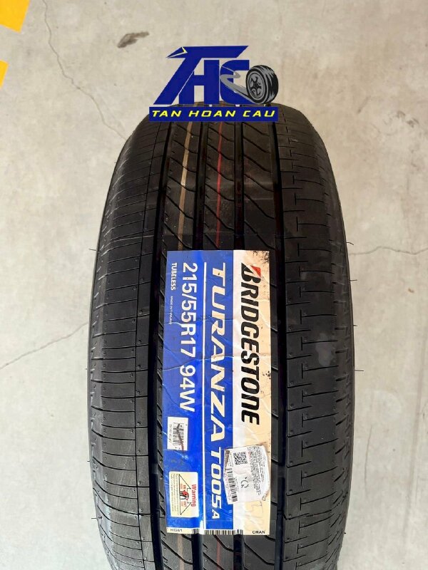 Lốp xe Bridgestone Turanza T005A 215/55R17 094W - THC547