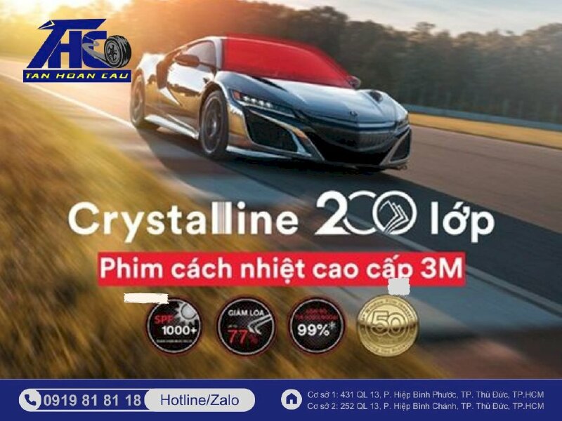 Phim cách nhiệt ô tô loại nào tốt nhất