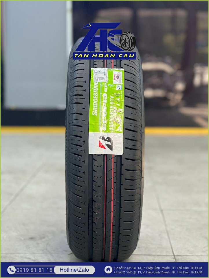 Lốp Bridgestone Ecopia EP30 195/65R15 091V - THC47