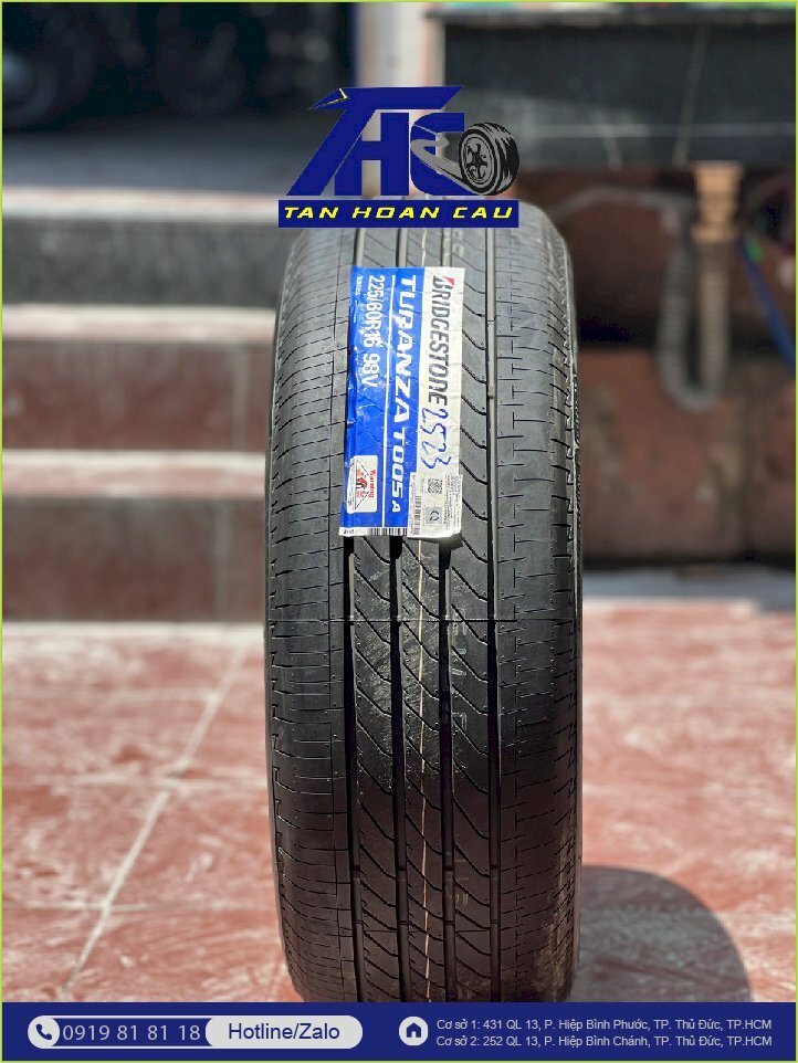 Lốp Bridgestone Turanza T005A 225/60R16 098V - THC130