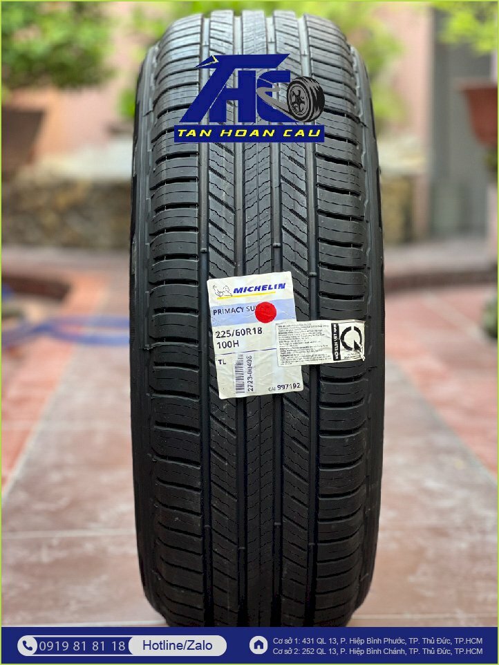 Lốp Michelin Primacy SUV+ 225/60R18 100H - THC242