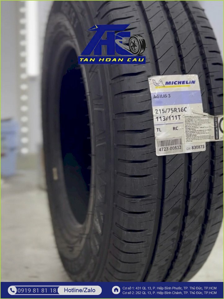 Lốp Michelin Agilis 3 215/75R16C 113/111T - THC287