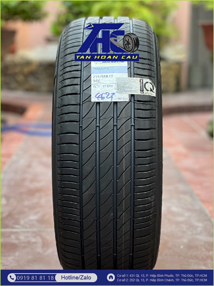 Lốp Michelin Primacy 3ST 215/55R17 94V - THC355