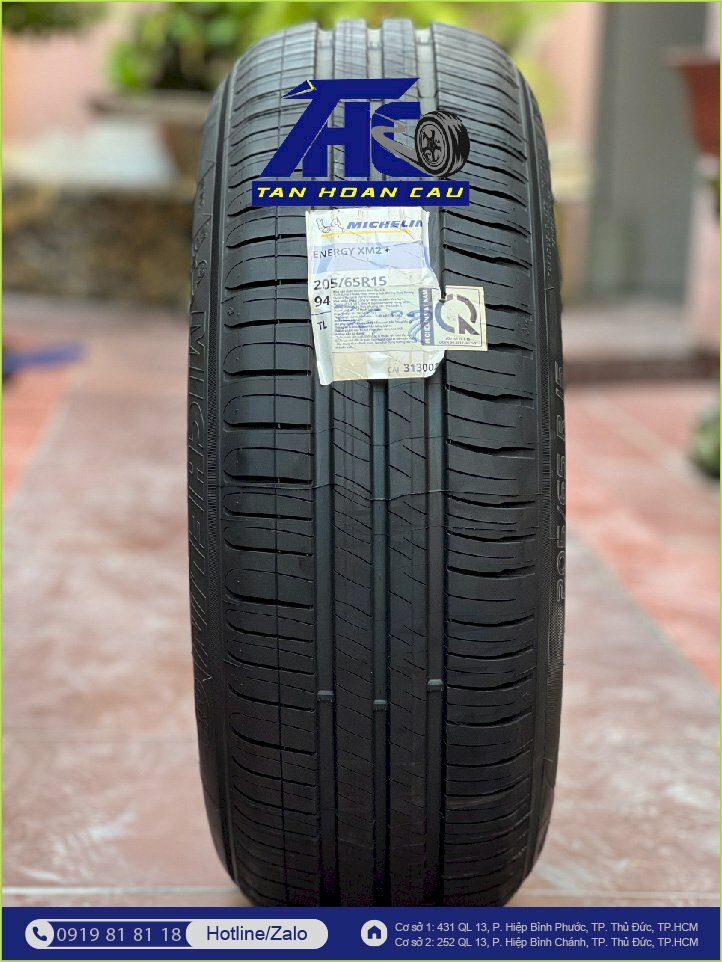 Lốp Michelin Energy XM2+ 205/65R15 94V - THC374