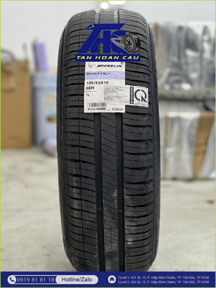 Lốp Michelin Energy XM2+ 185/65R15 88H - THC378