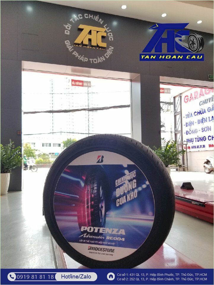 Lốp Bridgestone Potenza EA04 215/45R17 091W - THC545