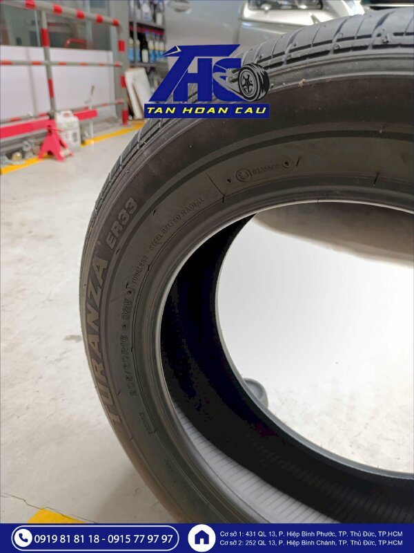 Lốp Bridgestone Turanza ER33 205/60R16 092V - THC74