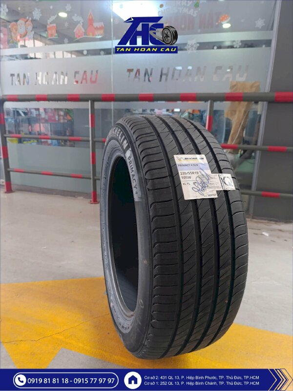 Lốp Michelin Primacy 4 SUV 235/55R19 105W - THC318