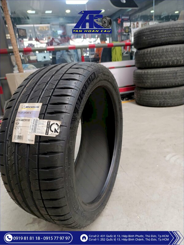 Lốp Michelin Pilot Sport 4 225/40ZR18 92Y - THC312