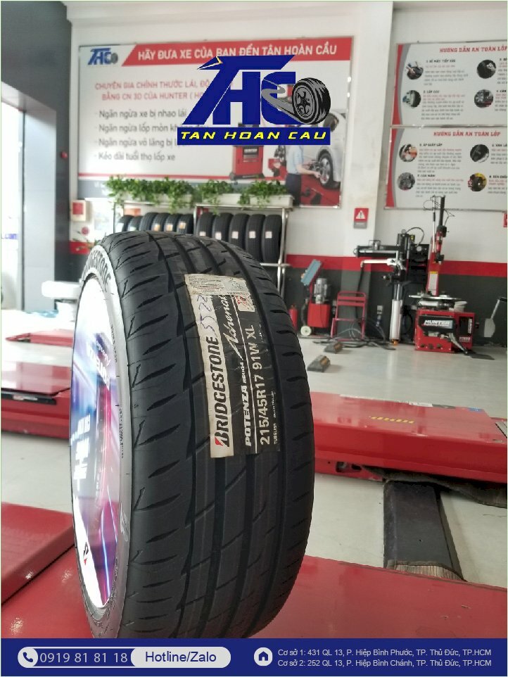 Lốp Bridgestone Potenza EA04 215/45R17 091W - THC545