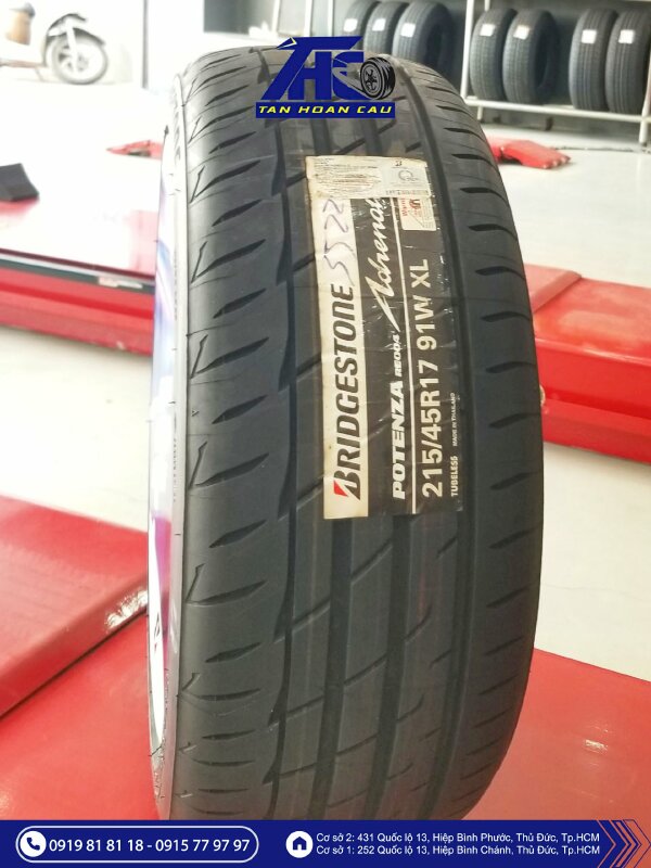 Lốp Bridgestone Potenza EA04 215/45R17 091W - THC545