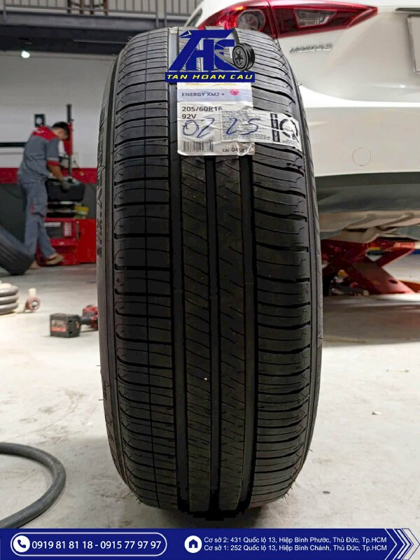 Lốp Michelin Energy XM2+ 205/60R16 92V - THC370